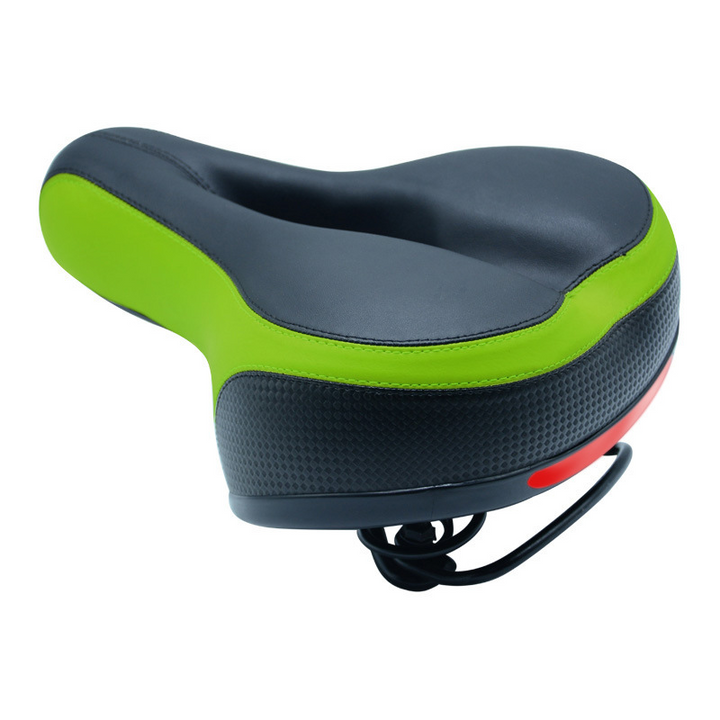 30X28X12Cm Extra Large Selle De Vélo Doux Confort Coussin De Vélo Avec Lumière LED