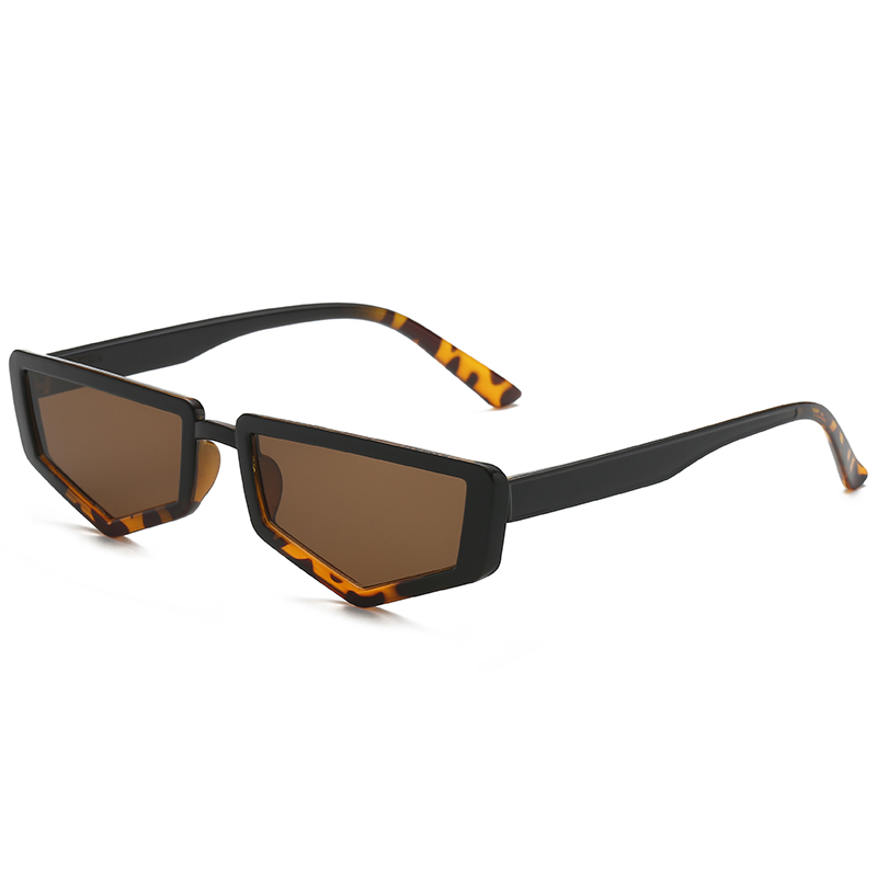 UV400 Irregular Personality Leopard Print Sunglasses