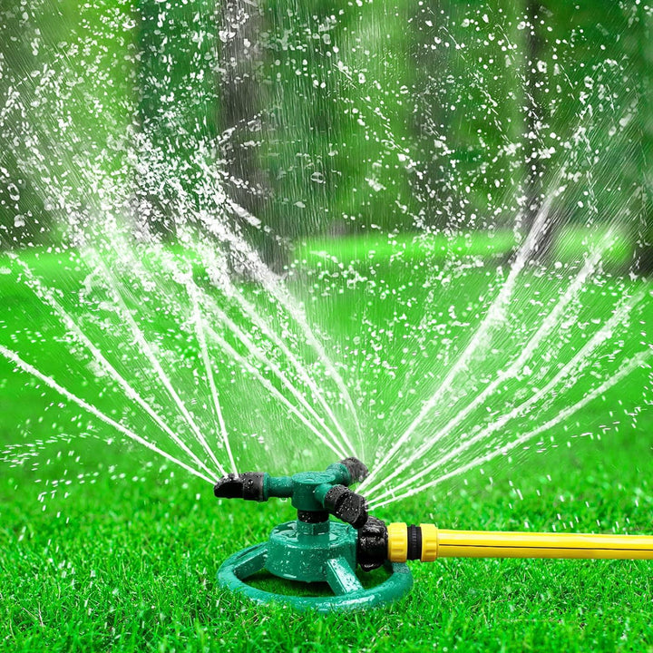 360 Degree Rotating Garden Sprinkler for Efficient Irrigation