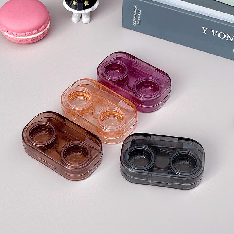 Contact Lens Case Box Holder Travel Kit Container