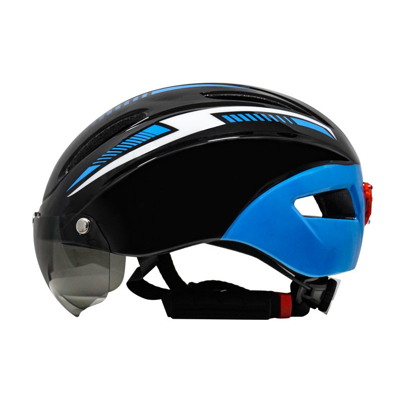 Bicycle Helmet Riding Helmet Sports Helmet Goggles Riding Helmet Restraint Taillight