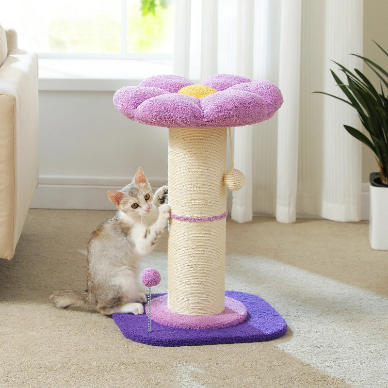 Flower Cat Scratching Post