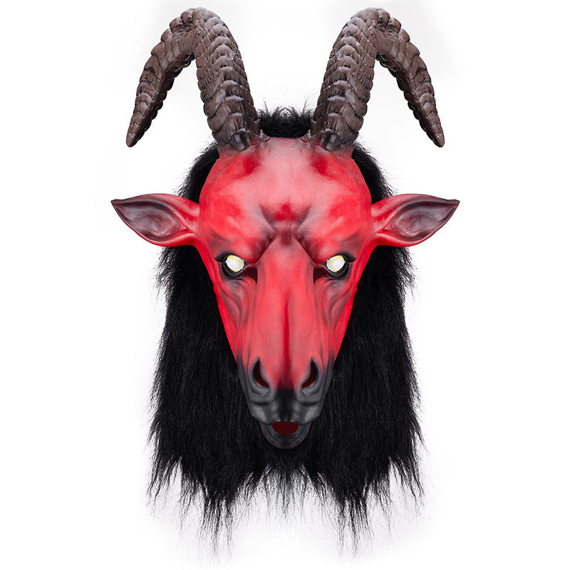 Role Playing Latex Headgear Realistic Antelope Mask