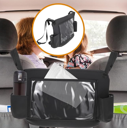 Luxury Car Back Seat Organizer with Tablet Holder