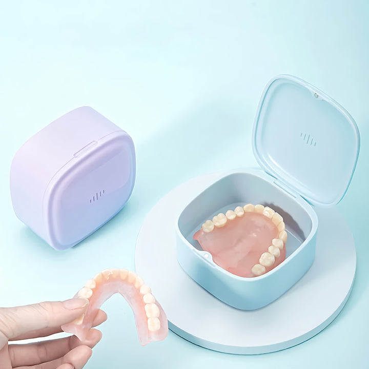 Magnetic Buckle Denture Care Box