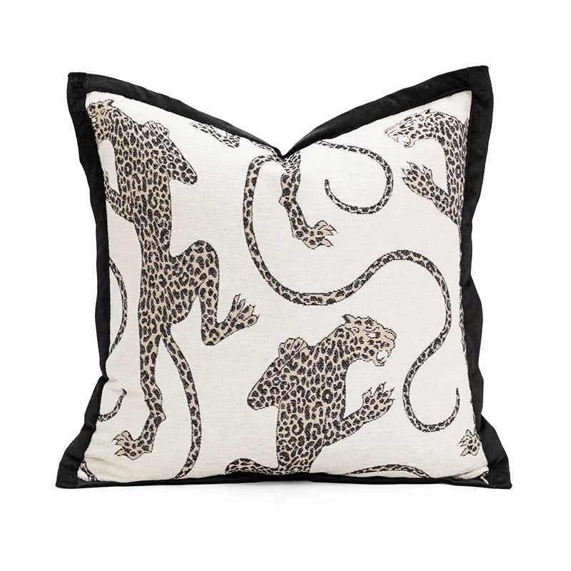 Sophisticated Jacquard Embroidered Decorative Pillow Covers