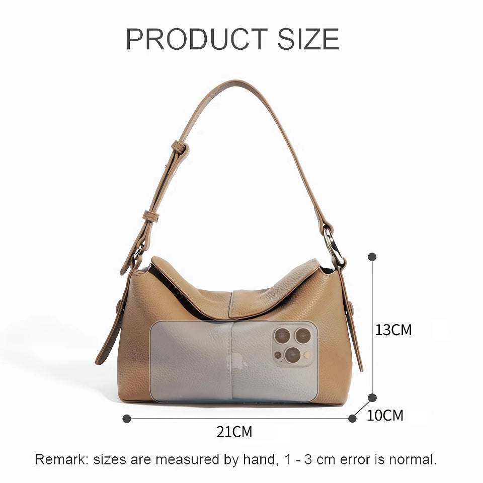 Stylish Women's Genuine Leather Crossbody Shoulder Bag