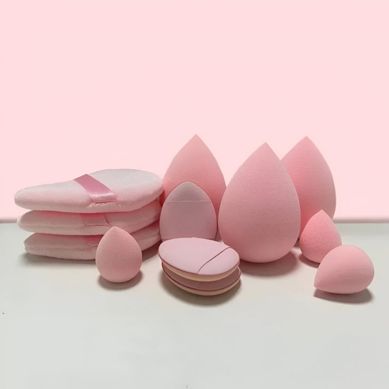 12pcs Soft Makeup Sponge Blender Set