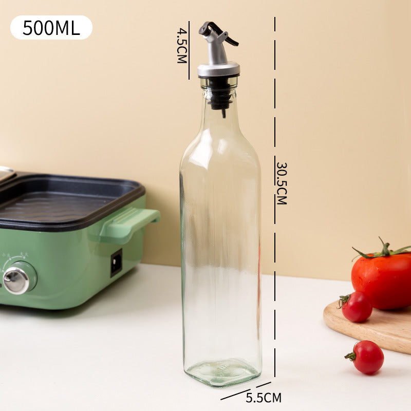 Transparent Plastic Leakproof Olive Oil Bottle