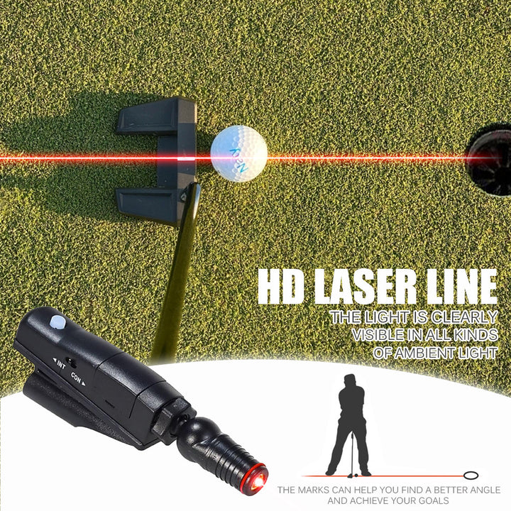 Golf Push Rod Laser Aiming Instrument Laser Sight