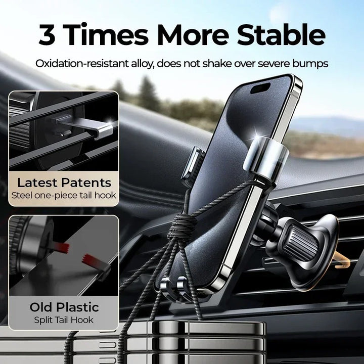 Universal Car Phone Holder with Vent Clip