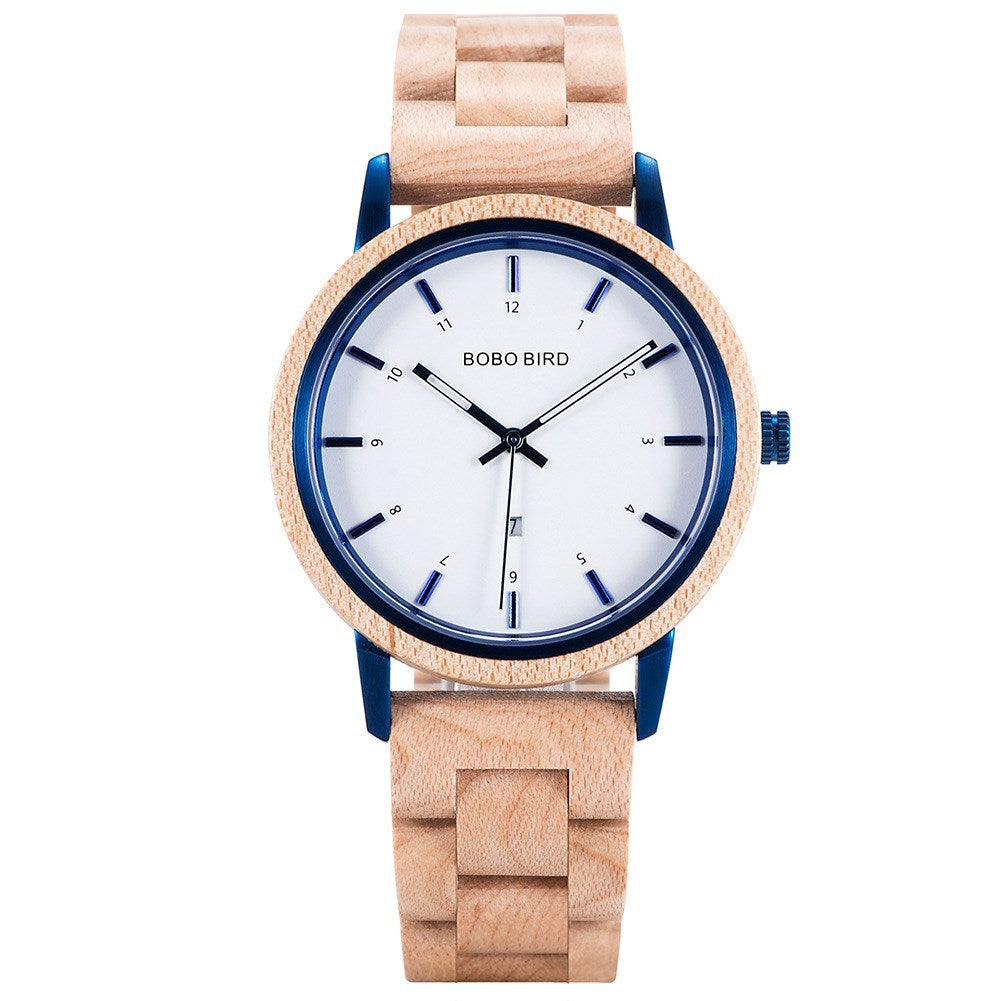 Business leisure men's Wooden Watch