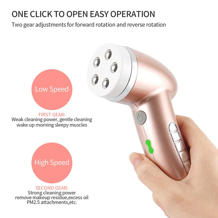 4-IN-1 Electric Facial Massage & Deep Pore Cleaner