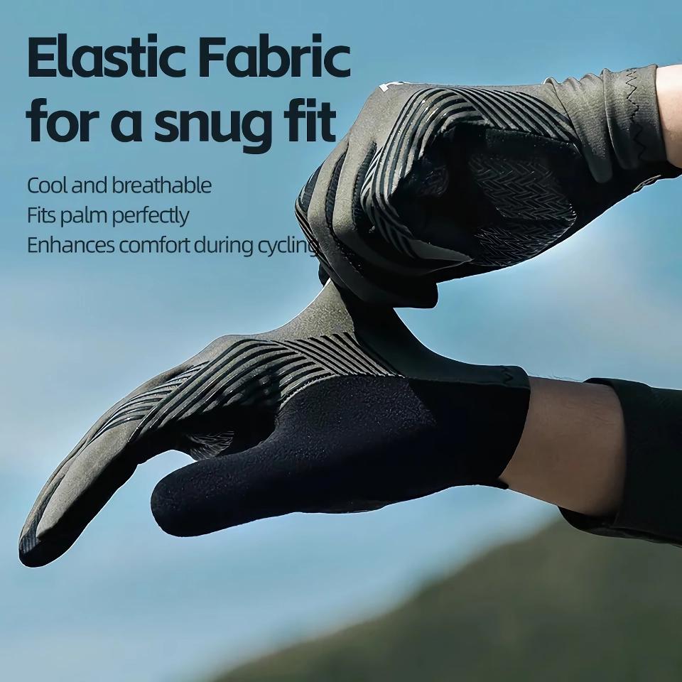 Unisex Full Finger Breathable Cycling Gloves