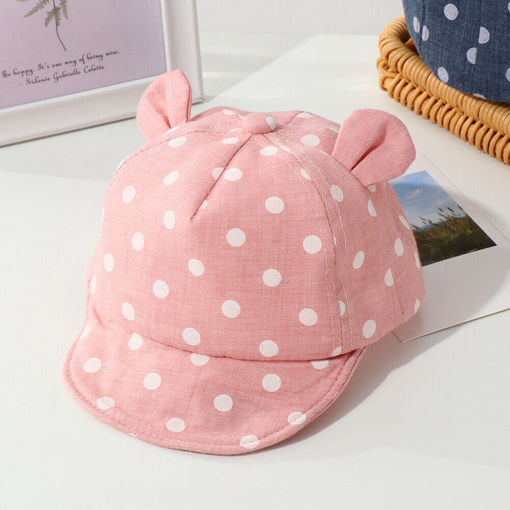 Cute 3D Ear Animal Cotton Sunhat for Toddlers