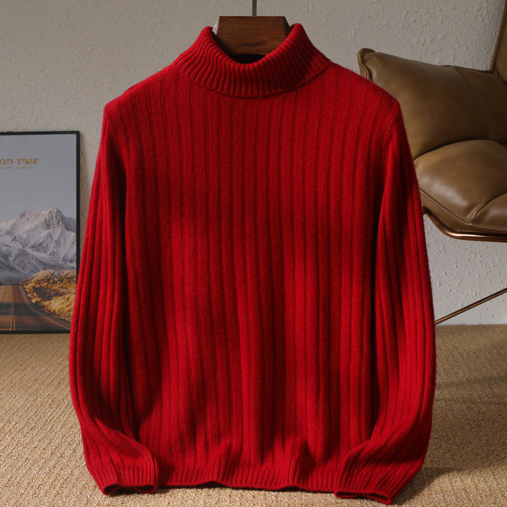 Autumn And Winter Men's Turtleneck Sweater Thickened