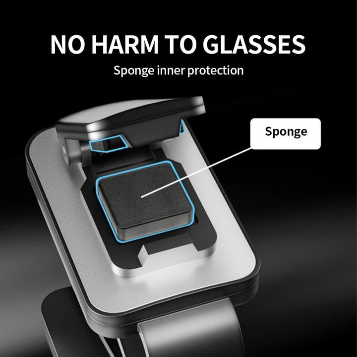 Multi-Function Car Visor Sunglasses & Card Holder