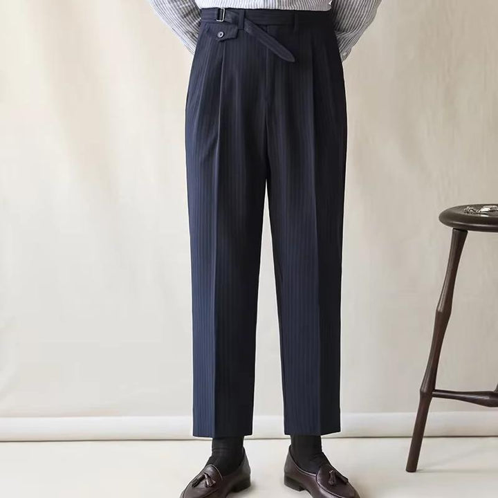 Luxury High Waist Casual Pants for Men