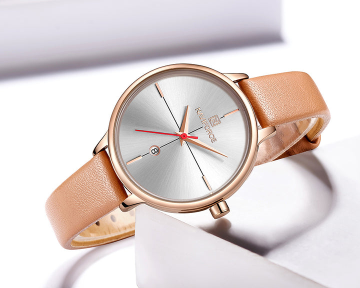 Ladies Watch Calendar Waterproof Quartz Watch Fashion