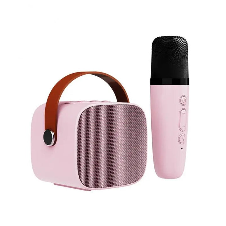 Portable Bluetooth Karaoke Speaker System with Wireless Microphones