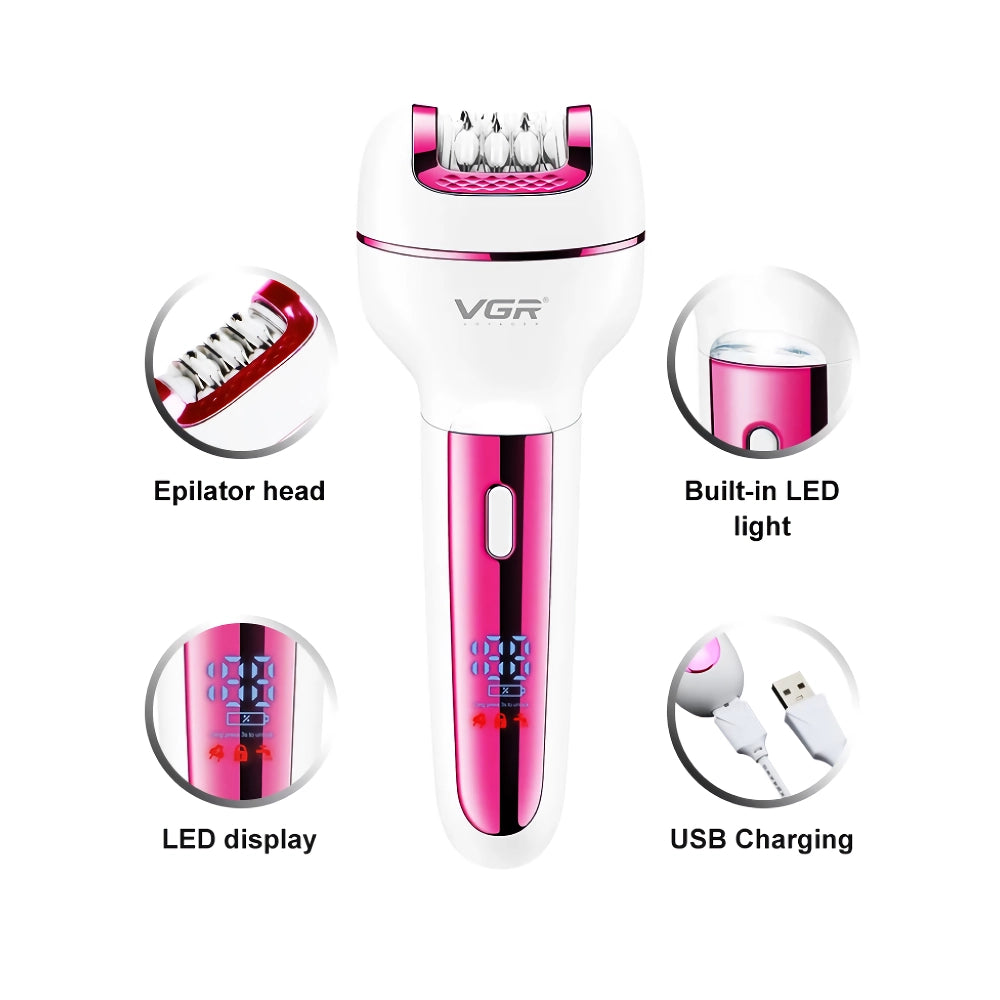 3-in-1 Epilator Electric Shaver