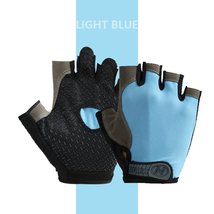 Unisex Breathable Half-Finger Cycling Gloves