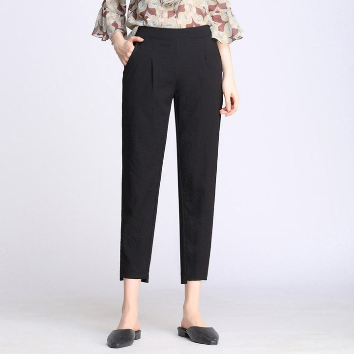 Casual pants nine-point harem pants