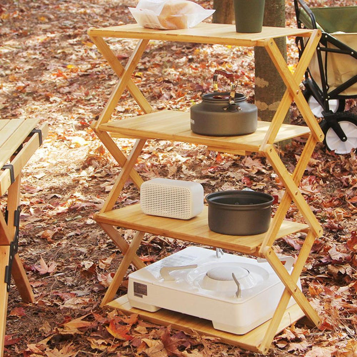 Outdoor Camping Shelf Rack