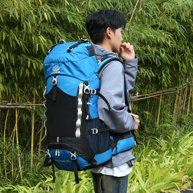 Large Capacity Multifunctional 60L Outdoor Waterproof Backpack