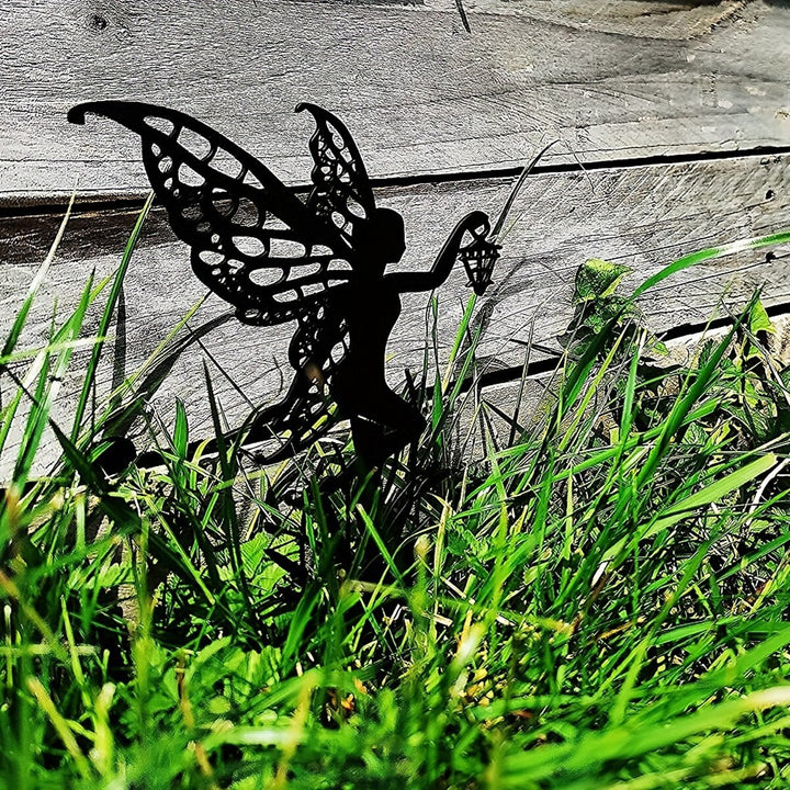 Enchanted Garden Fairy Metal Stake