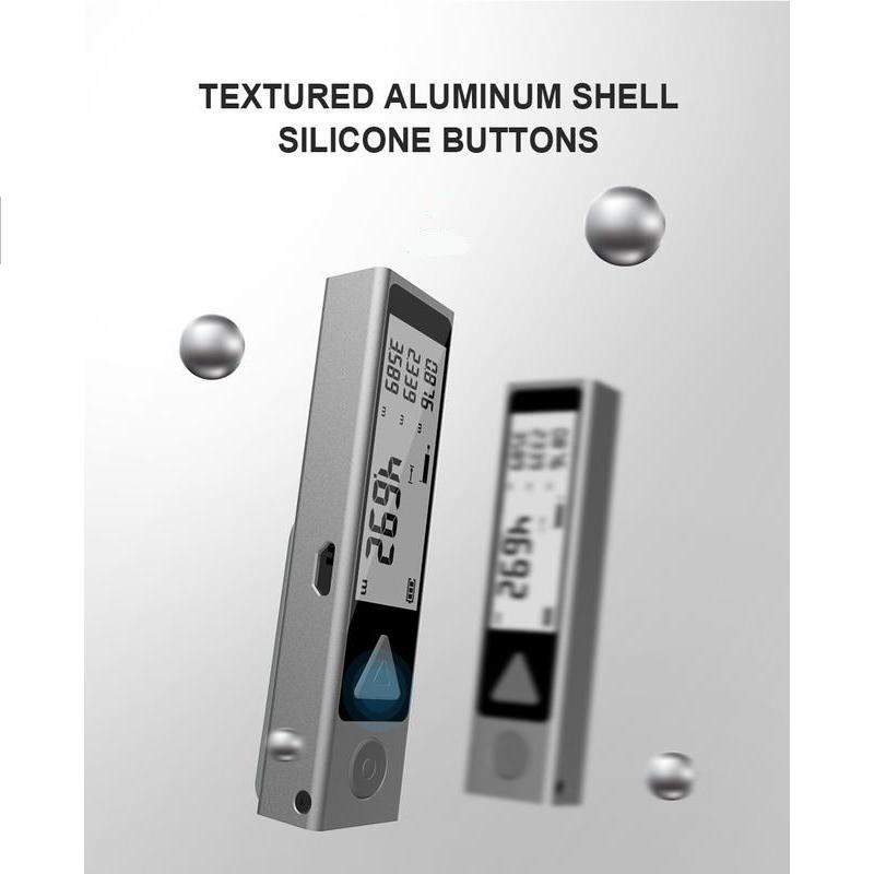 Compact Bluetooth Laser Distance Meter with Advanced Measuring Capabilities