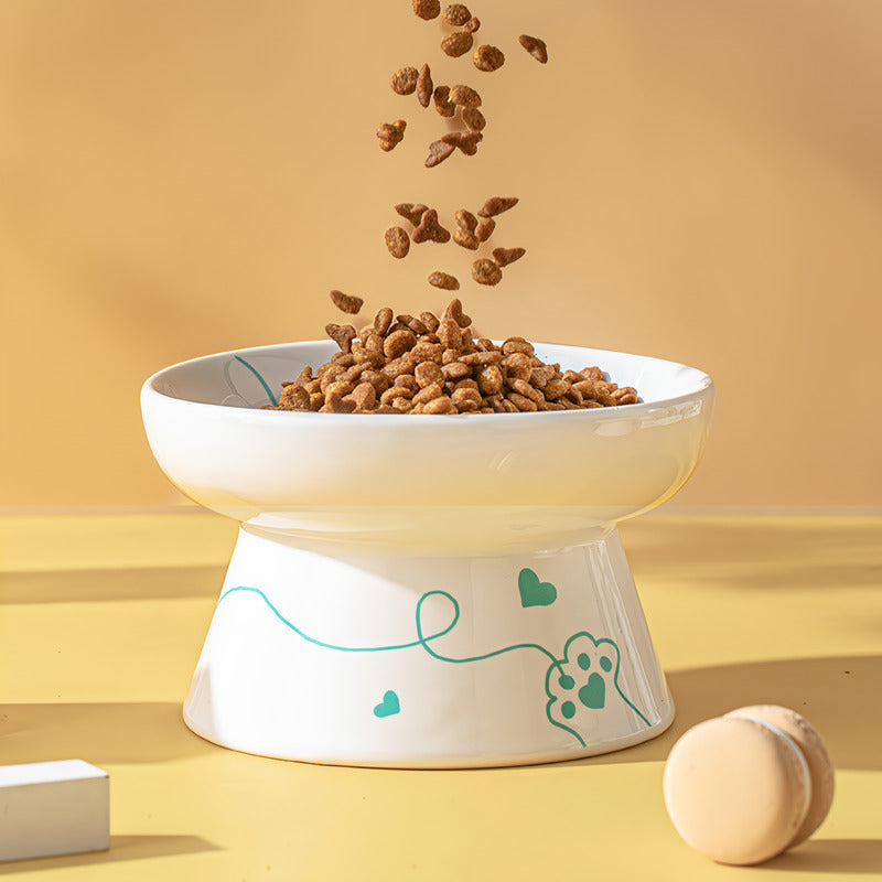 Elevated Ceramic Pet Bowl