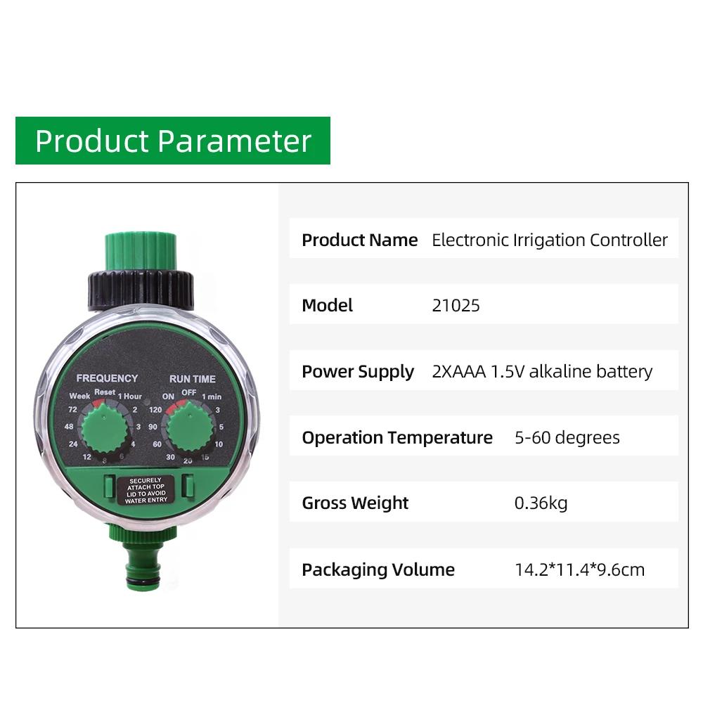 Automatic Garden Watering Timer with Digital Control