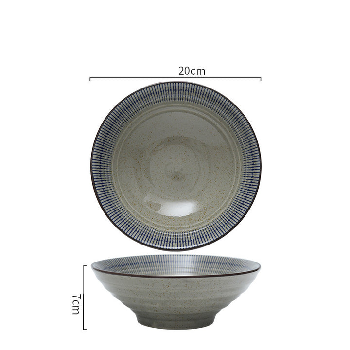 Japanese Ceramic Bowl Commercial Large Ramen