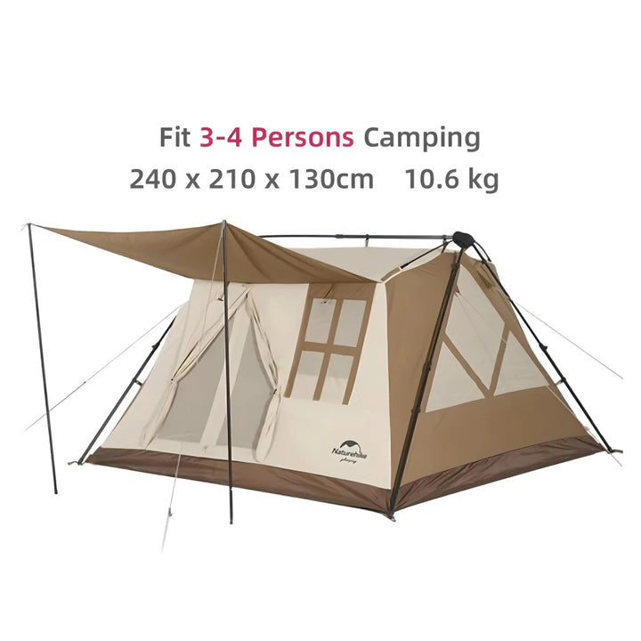 Automatic A-Type Outdoor Camping Tent