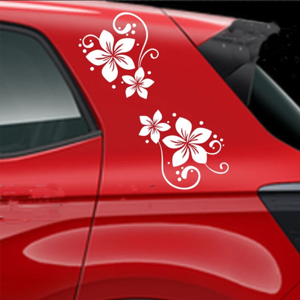 Floral Dot Windshield & Body Vinyl Decal