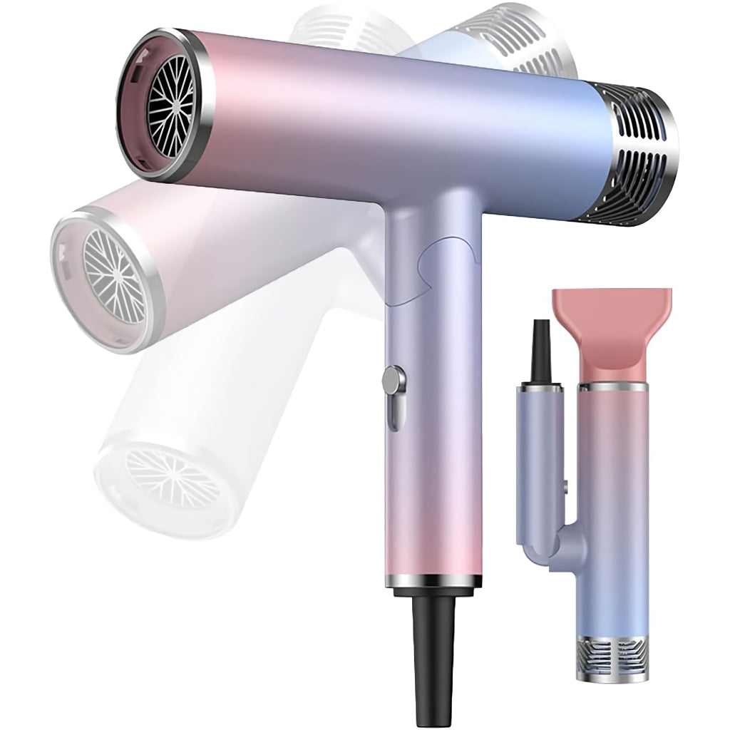 Versatile Salon-Quality Hair Dryer with Ion Technology - Cold and Hot Air