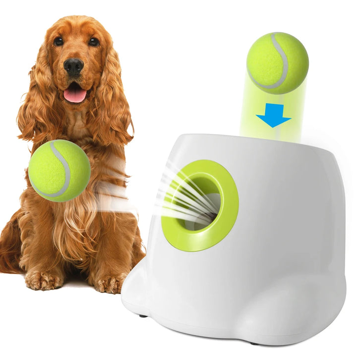 Interactive Dog Toy: Automatic Tennis Ball Launcher