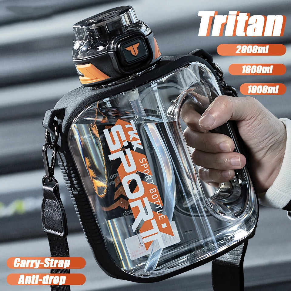 Large-Capacity Tritan Sports Water Bottle