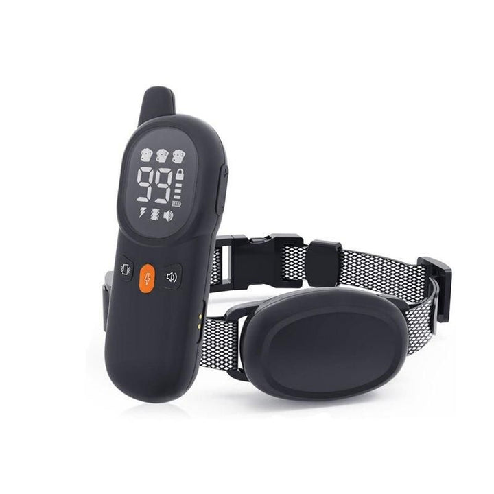 Rechargeable 800M Dog Training Collar with Sound, Vibration & Shock Features