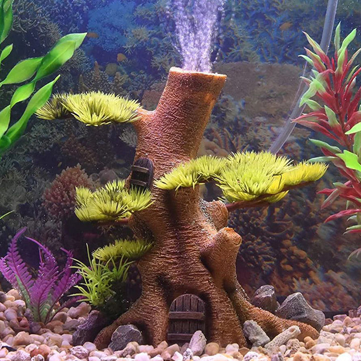 Realistic Tree Trunk Aquarium Ornament