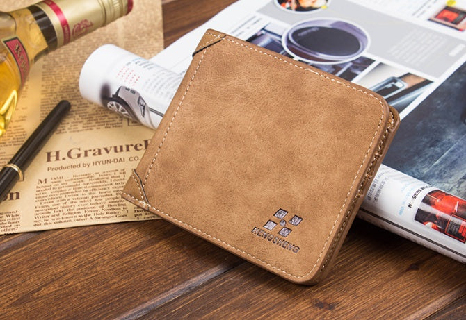 Men's short wallet