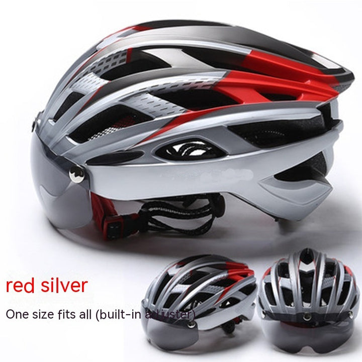 Bicycle Helmet Goggles Integrated Riding Helmet Equipment