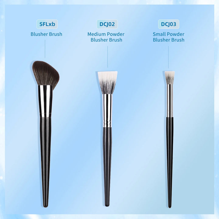 Contour Powder Blusher Makeup Brush Set