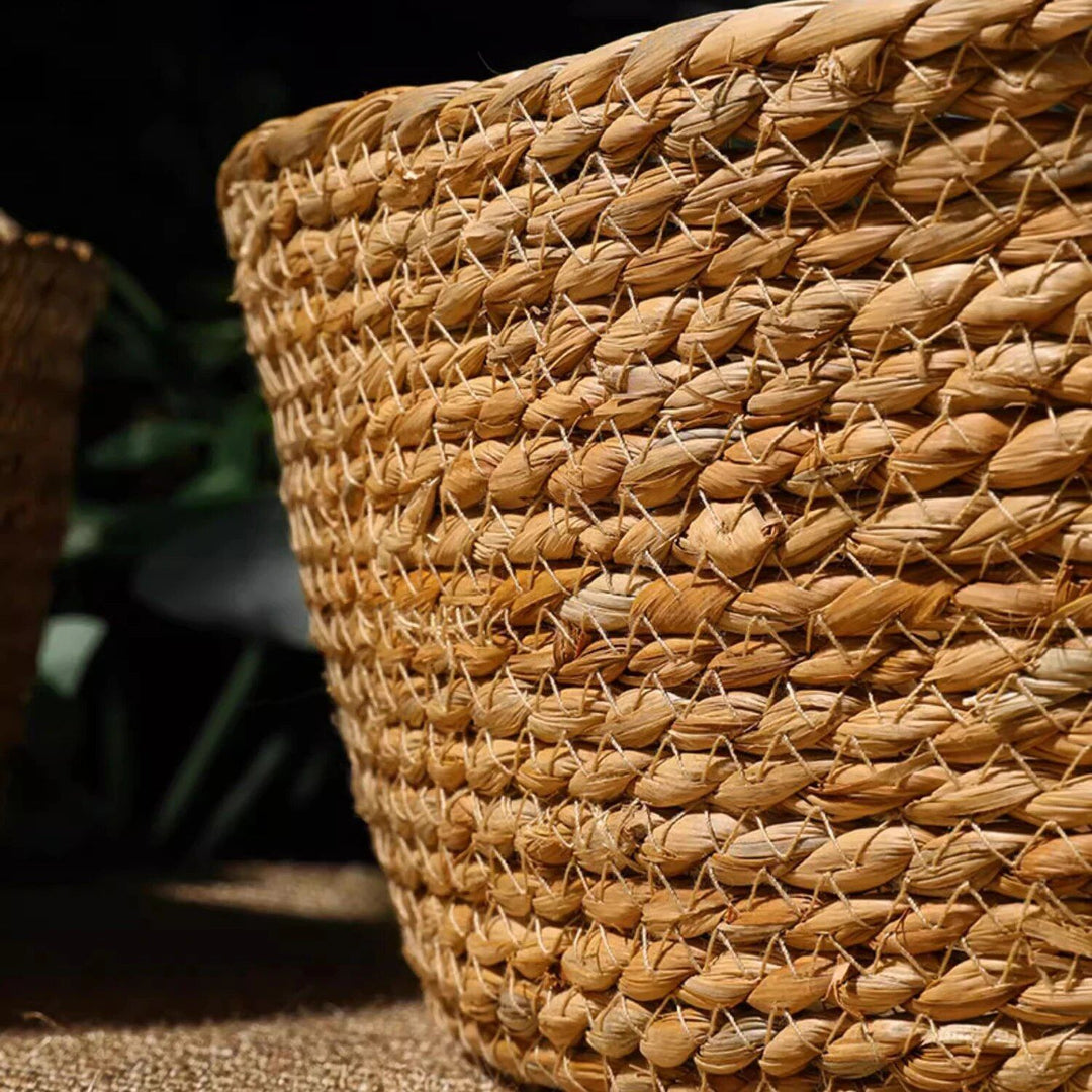 Handwoven Rattan Cat Bed