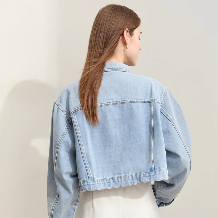 Classic Autumn Denim Coat