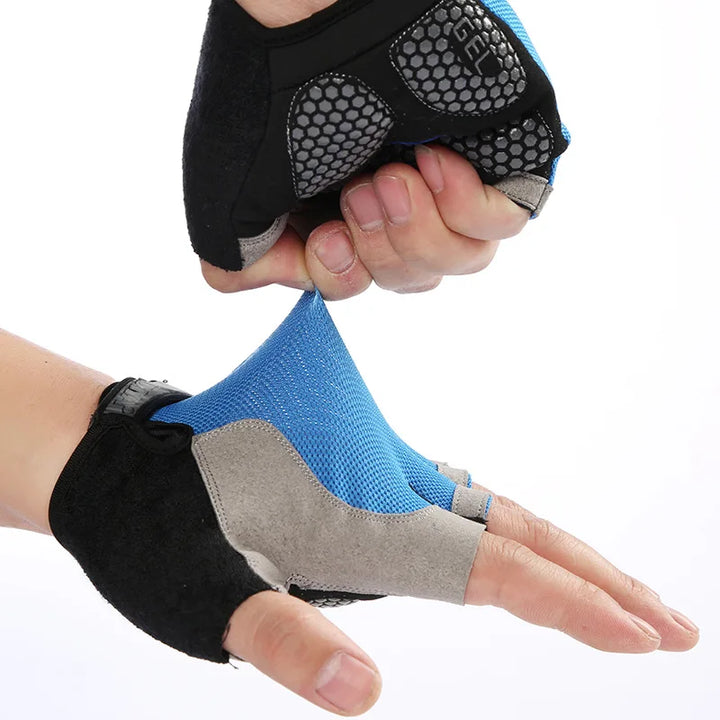 Unisex Breathable Half-Finger Cycling Gloves