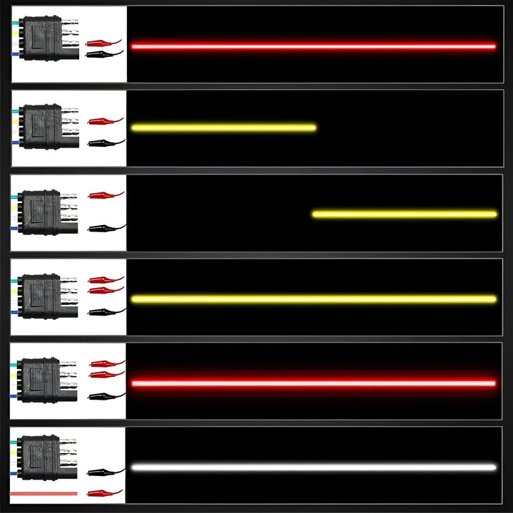 12V 48/60 Inch LED Tailgate Light Strip for Trucks