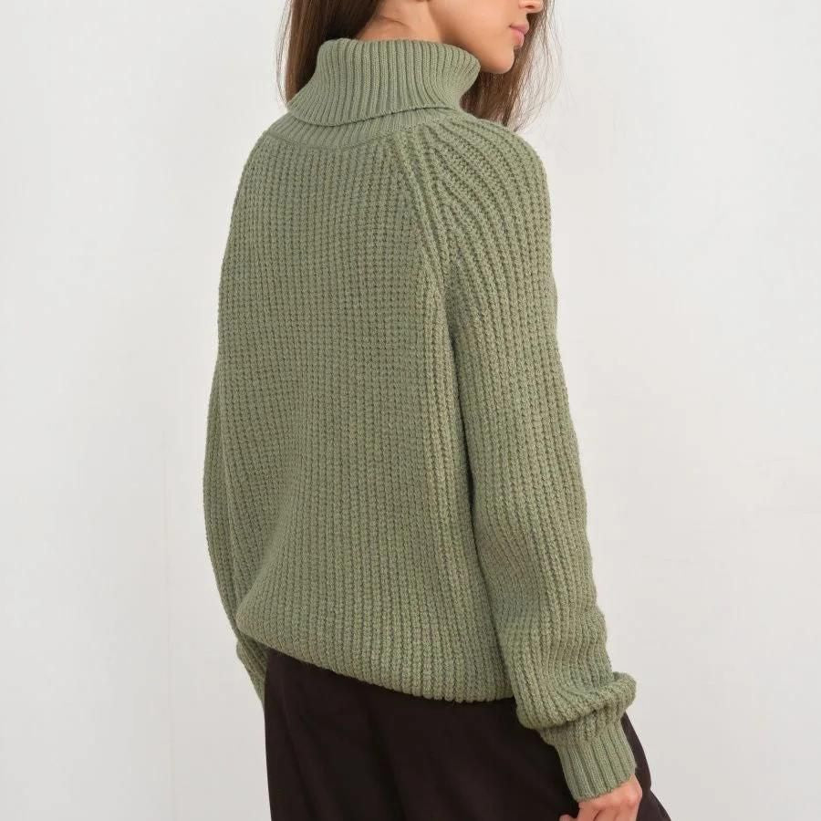 Warm and Cozy Turtleneck Sweater for Women