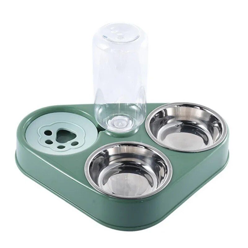 3 in 1 Pet Dog Feeder Bowl